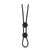 Stay Hard - Silicone Double Loop Cock Ring - Black